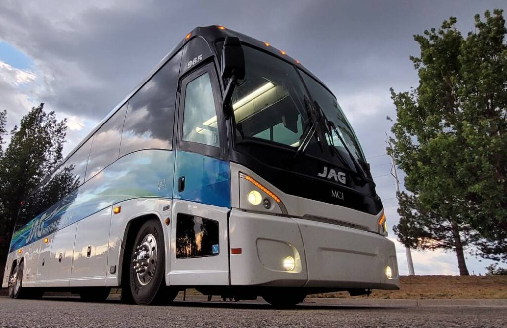 Jag Motorcoach For all your transportation needs near and far!