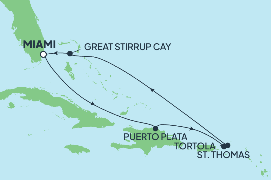 9 Days / 8 Nights / All Meals on Ship